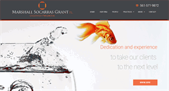Desktop Screenshot of msglaw.com